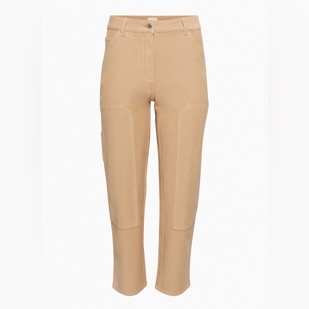 Wilfred Tan Utility Straight-Leg Pants
